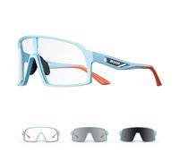 SCVCN Gafas de Ciclismo Fotocromáticas Hombre Gafas de Sol Deportivas Mujer Transparente Gafas MTB Protección UV 400 Gafas Bicicleta Montaña con TR90 Gafas Bici Gafas BTT Gafas Ciclista Running S325