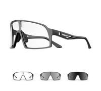SCVCN Gafas de ciclismo fotocromáticas para hombre, gafas de sol deportivas para mujer, transparentes, con marco TR90, montura rápida, MTB, con protección UV400, gafas deportivas para correr y