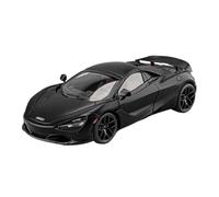 SCVWKAJA Fundidos a Presión Modelo De Coche 1:18 para McLaren 720S Modelo De Coche De Aleación con Puertas Que Se Abren Ideal For Decoración del Hogar Vehículos De Motor Metal(Black)