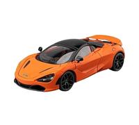 SCVWKAJA Fundidos a Presión Modelo De Coche 1:18 para McLaren 720S Modelo De Coche De Aleación con Puertas Que Se Abren Ideal For Decoración del Hogar Vehículos De Motor Metal(Orange)
