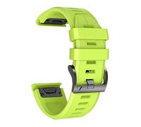 SCWZZWSY 22 26 mm de muñeca de muñeca de la banda de reloj de silicona para Fenix 7 7x 6 6x Pro 5x 5 más Bandas de reloj de brazalete para Epix Smartwatch Correa