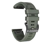 SCWZZWSY 22 26 mm de muñeca de muñeca de la banda de reloj de silicona para Fenix 7 7x 6 6x Pro 5x 5 más Bandas de reloj de brazalete para Epix Smartwatch Correa