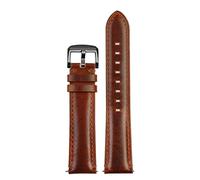 SCWZZWSY Accesorios de banda para vigilancia 20 mm de 22 mm Coraja de cuero para la banda Vintage Watch Band