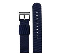 SCWZZWSY Banda de reloj de nylon tejido de moda para Omega Seahorse 300 lienzo sports espesado correa 18 mm 20 mm de 24 mm de 24 mm