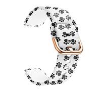 SCWZZWSY Banda de reloj inteligente de 18 mm para Venu 2S/Vivoactive 3S 4S Accesorios de correa de reemplazo de pulsera de silicona para el brazalete activo