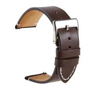 SCWZZWSY Banda de velo de cuero Banda de reloj de lanzamiento rápido 16 mm 18 mm 20 mm 22 mm 24 mm Reloj Strap Watches Accesorios