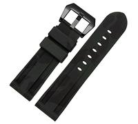 SCWZZWSY Banda de vigilancia de silicona para pam111 386 441 correas de pulsera de la serie 20 mm 22 mm de 24 mm 26 mm pulsera deportiva impermeable deportiva