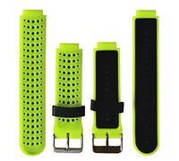 SCWZZWSY Bandas de reloj para Forerunner 235 Correas Pulsera de silicona Forerunner 220/230/335/620/630/735XT/235 Reemplazo de lite