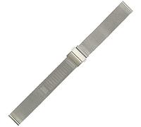 SCWZZWSY Corcha de reloj 16 mm 18 mm 20 mm Cuertra de 22 mm Storga de acero inoxidable Correa trenzada Correa universal /18 mm/RoseGold