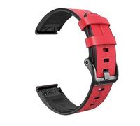 SCWZZWSY Correa de apertura rápida de 26mm y 22mm para Fenix 6, 6X Pro, 5, 5X Plus, 3 HR, 935, MK2, accesorios de correa de cuero genuino suave, correa de reloj