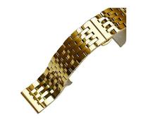 SCWZZWSY Correa de banda de reloj de acero inoxidable 12 mm 14 mm 16 mm 18 mm 20 mm 22 mm 24 mm Metal Watch Bode Pulsera Men Women Wristband