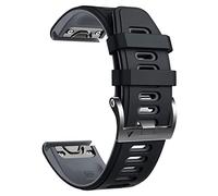 SCWZZWSY Correa de liberación rápida de 26 mm y 22 mm para Fenix 6 6X Pro 5 5X Plus 3 HR 935 MK2, correa de cuero genuino suave, accesorios de correa de reloj, 26mm Fenix 3 HR D2
