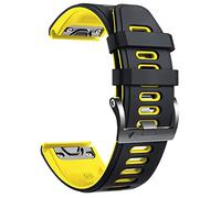 SCWZZWSY Correa de liberación rápida de 26 mm y 22 mm para Fenix 6 6X Pro 5 5X Plus 3 HR 935 MK2, correa de cuero genuino suave, accesorios de correa de reloj, 22mm Fenix 6 6Pro