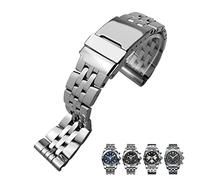 SCWZZWSY Correa de reloj de acero inoxidable 316L para Breitling Premier Avenger Super Ocean Metal Watch Bands 20 mm 22 mm de 24 mm Pulseras de muñeca