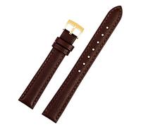 SCWZZWSY Correa de reloj de cuero vacuno para mujer, 10 mm, 12 mm, 14 mm, 16 mm, 18 mm, correa universal de cuero genuino, 10mm