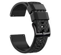 SCWZZWSY Correa de reloj de silicona, 18 mm, 20 mm, 22 mm, 24 mm, correa de reloj de goma de liberación rápida para hombre, 18MM