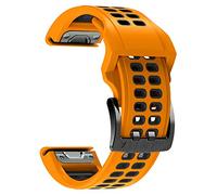 SCWZZWSY Correa de silicio de ajuste rápido de 26 mm de 26 mm para la banda de reloj enduro Fenix 6 6x Pro 5x Plus/Tactix Delta/Mk2i/Forerunner 945 pulsera