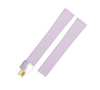 SCWZZWSY Correa para Patek para Philippe Aquanaut 5067A-001, pulsera de cinturón de 19mm, correa de goma para reloj FKM suave Fluororubber