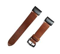 SCWZZWSY Fenix 6 Aceite Wax Cuero Sujete pulsera 22 mm Coraja de banda de reloj de ajuste rápido para Fenix 5/5 Plus/Forerunner935/Instinct