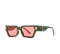 SCWZZWSY Gafas de Sol Retro para Mujeres para Hombres Gases Solas al Aire Libre Tombras Uv400 Eyewear