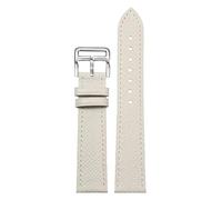 SCWZZWSY La correa de reloj de cuero genuina del reloj es adecuada para 18/20/22 mm, cómoda y cómoda brazalete de vaca suave.