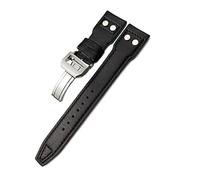 SCWZZWSY Para IWC Big Pilot Watch Spitfire le Petit Prince Store de piel de becerro de 20 mm 21 mm 22 mm Genuine Leather Rivet Band