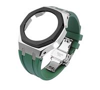 SCWZZWSY Para la banda de estuche de estuche de acero inoxidable GA2100 MOD Gen 3 Gen 4 Metal de acero inoxidable Caso de vigilancia Modificada para correa de reloj para GA2110 Reemplazo Gen4