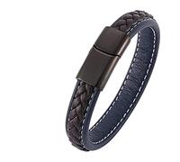 SCWZZWSY Regalo para hombres Pulsera vintage Hombres x Pulseras de forma de forma Cadena de muñeca Acero inoxidable con cierre magnético