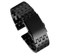 SCWZZWSY Reloj de acero inoxidable negro para diesel DZ4316 DZ7395 DZ7305 Solid Metal Watch Band Strap for Men