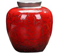 SCWZZWSY Urnas Urnas para Cenizas Urnas para Cenizas Funerales de cerámica Adulta Las latas de Cenizas para preservar la dignidad y el Recuerdo de Sus Seres Queridos (Azul 2#)