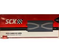 SCX SCALEXTRIC U10475X200 PISTA RECTA CAMBIO DE CARRIL 2U. ORIGINAL-ADVANCE