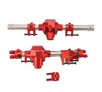 SCX10 PRO Axle Housing Upgrade | Aluminum Alloy Front Rear Cover Set | Enhanced Balance for RC Crawlers/Trail Trucks | Direct Replacement Housing