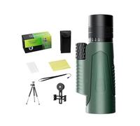 scyca Monocular adulto potente telescopio refractor telescopio refractor telescopio monocular de 50 mm de alto rendimiento, mayor visión, impermeable, antivaho, alta definición