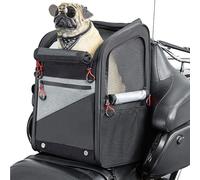 SCYDIT Transportador de motocicleta para perros KTM X-Bow GTX 2020 para asiento trasero montado en el vehículo, bolsa de viaje portátil para gatos