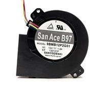 SCYHGLM Blower Cooling Fan for SANYO 9BMB12P2G01 12V 1.8A,Inverter Fan 9BMB12P2G01 9733 4WIRE
