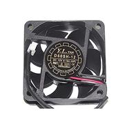 SCYHGLM Case Charger Silent Fan for D60SH-12 12V 0.18A 2Wire,Cooling Fan D60SH-12 60x60x25mm 2Wire