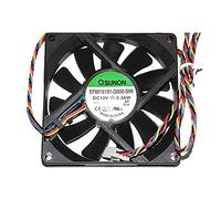 SCYHGLM Chassis Cooling Fan for EF80151S1-Q000-S99 8cm 12V 2.36W 4Wire 80mm 8015,Cooling Fan EF80151S1-Q000-S99 80x80x15mm 4Wire