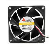 SCYHGLM Chassis Cooling Fan for FD127025MB 8cm 8025 80mm,Projector Chassis Cooling Fan FD127025MB 12V 0.17A 3 Lines