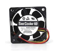 SCYHGLM Chassis Power Fan for 9A0612G403 12V 0.24A 3Wire 6cm 6025,Cooling Fan 9A0612G403 60x60x25mm 3Wire