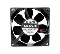 SCYHGLM Chassis Silent Fan for 109R0812S4021 8025 12V 0.18A 8 cm, Cooling Fan 109R0812S4021 2-Wire