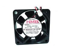 SCYHGLM Double Ball Fan for 2408NL-05W-B60 24V 0.10A C4531-60011 2Wire,Cooling Fan 2408NL-05W-B60 60x60x20mm 2Wire