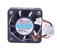 SCYHGLM Double Ball Fan for Y.S.Tech FD0530103B 3010 3cm 30mm Fan 5V 0.45W Notebook Cooling Fan 3wire