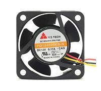 SCYHGLM Dual Ball Silent Fan for Y.S.Tech FD124020EB-N 12V 0.17A, Large Air Volume Cooling Fan FD124020EB-N 4cm 4020 3PIN