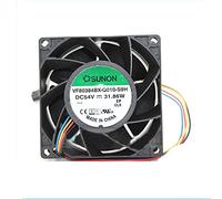 SCYHGLM Large Air Volume Cooling Fan for VF80384BX-Q010-S9H 8038 54V 58.32W 8CM 4Wire,Cooling Fan VF80384BX-Q010-S9H 4Wire