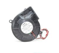 SCYHGLM Large Air Volume Turbo Blower for 07530GA-12N-AA Fan 7530 12V 0.66A 7 cm 2Wire,Cooling Fan 07530GA-12N-AA 2Wire