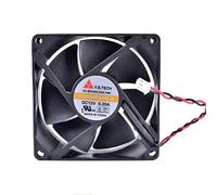 SCYHGLM Temperature Control Double Ball Fan for FD128025HB-N 8cm 8025 80mm,Inverter Fan FD128025HB-N 12V 0.20A 2wire
