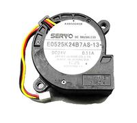 SCYHGLM Turbo Cooling Fan for SERVO 5025 24V 0.11A E0525K24B7AS-13, Inverter Fan E0525K24B7AS-13 3wire