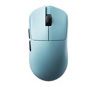 SCYROX Ratón para juegos V6, ultraligero, 40 g, sin agujeros, forma simétrica, chip Pixart PAW 3950, controlador basado en web, para jugadores de garras y palmas, dongle 8K incluido (interruptor Kailh