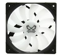Scythe 120MM Universal Computer Cooling Case Fan - Negro, Blanco