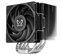 Scythe Mugen 6 - Enfriador de aire para CPU, Intel LGA1700, LGA1151, AMD AM5, AM4, 120 mm, torre única, cubierta superior de aluminio (Mugen 6)